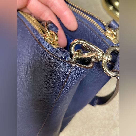 Large Dark Navy Kate Spade Purse - Picture 7 of 8